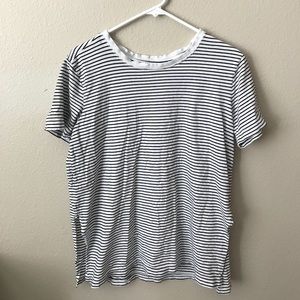 Striped old navy shirt (cleaning out my closet)